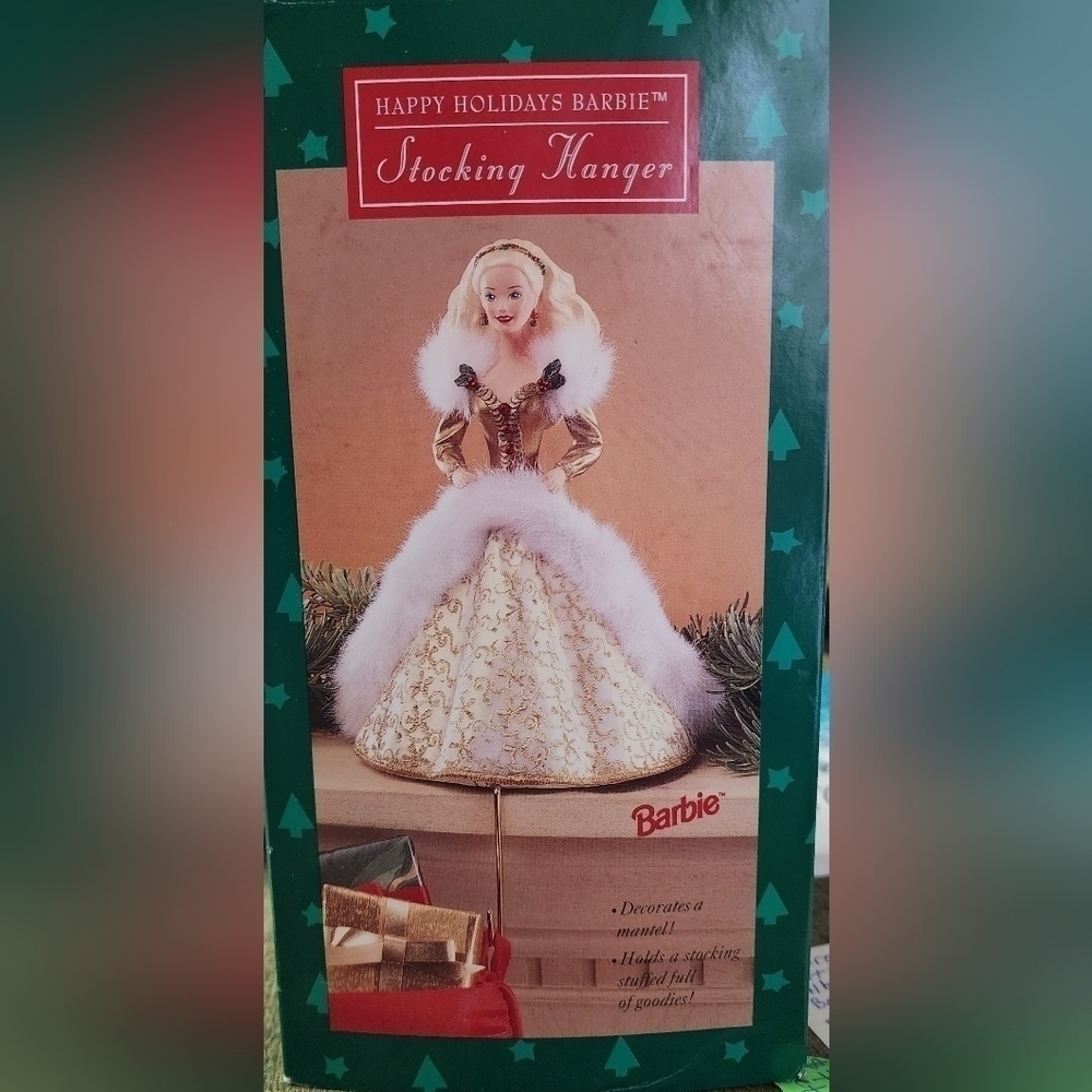 Barbie Hallmark HolidayStocking Holder, 1996
